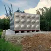 Servicio integral: Tanque de agua de acero inoxidable 304, tanque secundario de suministro de agua y bomba integrados, sala de bombas inteligente, personalizado bajo pedido