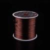 Cordão corda fio elástico fio de borracha de talão desgastado à mão elástico texto jogar contas pulseira de cristal talão fio material lote a granel