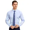 Direto da Fábrica Nova Camisa Social Masculina de Algodão Puro de Alta Qualidade Masculina Slim Fit Branca 100% Algodão Roupa Formal