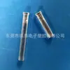 Coluna guia de luz transparente de cabeça chata 3mm patch de luz indicadora de plástico coluna condensadora tampa de lâmpada LLP tipo tachinha coluna guia de luz de iluminação