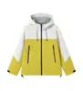 Chaqueta Cortavientos Larga de una Sola Capa Ropa de Trabajo Estampado Personalizado Logo Chaqueta a Prueba de Tres Elementos Ropa para Grupo al Aire Libre Bordar