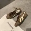 Versão em Pele de Ovelha ~ Aumento de Altura Interna de 5 cm Sapatos Forrest Gump para Mulheres, Estampa de Leopardo em Cor Contrastante, Tênis Casuais Versáteis, Sapatos Esportivos, Sapatos de Treino em Couro Genuíno