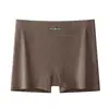 Pantalones Cortos de Seguridad Anti-Exposición de Algodón Puro para Mujer, Ropa Interior Versátil de Capa Base, Entrepierna de Algodón Puro, No Aprietan, Cubren Completamente, Estilo Boxer que se Ajusta a la Cadera para Damas