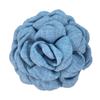 Caro9 cm rede vermelha com borda tostada arranhador de cabelo flor 12cm Le Lisi flor de borda tostada pode ser equipada com broche grampo de cabelo pino pino