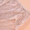 Ropa interior de encaje para mujer, sexy, de encaje, tentación, de malla, transpirable, fina, de secado rápido, de algodón, entrepierna, sin costuras, bragas de cintura alta para mujer