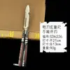 Espada regla pesada no hoja abierta animación juego periférico juguete de aleación herramienta de práctica modelo decoración regalo