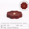Madera Maciza Creativa Incienso Doméstico Porta Incienso Hecho a Mano Ceremonia del Té Quemador de Incienso Redondo Base para Incienso Bandeja de Madera de Águila Personalización