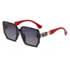 Gafas de Sol Cuadradas de Marco Grande Transfronterizas para Hombres y Mujeres, Anti-UV, Modernas Sin Marco, Gafas de Sol Personalizadas y Versátiles al por Mayor
