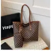 Bolsa Grande para Mãe e Filha para o Dia a Dia 2026 Novo Estilo Coreano Bolsa de Ombro Bolsa Tote com Estampa Xadrez Bolsa de Mão de Alta Qualidade