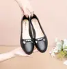 Sapatos Femininos Fechados Profissionais Atacado do Fabricante, Sapatos Femininos Rasos Fashion para Primavera e Outono, Sapatos Casuais Slip-On Respiráveis