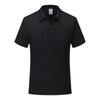 Nueva Camisa Polo de Solapa de Manga Corta de Verano 190g 40 Hilos para Hombre Color Puro Elegante Casual Moda Ropa de Trabajo con Estampado