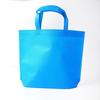 Bolsa de tela no tejida portátil recubierta con película puntual, venta al por mayor, bolsa de compras verde plegable, bolsa de tela no tejida en blanco, impresión de logotipo