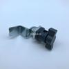 MS772,MS714-7 azul oscuro con cerradura de cilindro abatible, cerradura de puerta de gabinete eléctrico, cerradura de cilindro de gabinete de chasis