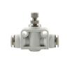 Conector branco LSA(PA) Conector pneumático branco válvula de estrangulamento de linha LSA6/LS86/LSA10/LSA12
