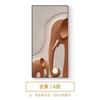 Pintura decorativa moderna de lujo ligero para pasillo, pintura colgante de elefante naranja de alta calidad, mural de alta gama para pasillo de entrada