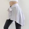 Falda de tenis de verano para mujer, ajustada, con cobertura de cadera, anti-caminar, para yoga, correr, fitness, deportiva, al por mayor