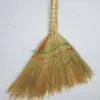 Venda por Atacado de Fábrica Vassoura de Sementes de Sorgo Natural Feita à Mão Vassoura de Varrição Ampliada e Espessada Vassoura Doméstica Desconto para Grande Quantidade