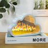 Adornos de Noche Junto a la Cama Mar de Flores de Nubes Transfronterizo Lámpara de Ambiente para Dormitorio de Niña Regalo Luz de Noche de Tulipán Lámpara de Noche Creativa