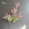 Flores de Malvarisco Amarillo Artificiales con Niebla Grande para Paisajismo, Venta al por Mayor para Bodas, Decoración Suave, Venta Directa de Fábrica, Flores Artificiales para Amantes de la Niebla