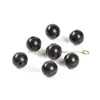 Grano de Madera Natural Perforación Pasante Cuentas Redondas Cuentas Sueltas Pulsera DIY Accesorio de Tejido para Joyería Cuentas al por Mayor del Fabricante