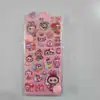 Pegatinas suaves y lindas de trasero, adorables pegatinas 3D en relieve, juguete para aliviar el estrés, funda de teléfono y agenda 3D de dibujos animados para niños