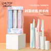 Conjunto LMLTOP de 3 peças de depiladores de sobrancelha dobráveis, ferramentas de beleza, lâminas para tatuagem de sobrancelha e depiladores para aparar sobrancelhas femininas, coleção A0369