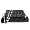 Bolso de Mujer Transfronterizo Bolso Romboidal Bordado 2024 Nueva Moda Trendy Bolso de Hombro Estilo Coreano Trendy Correa Ancha para el Hombro Bolso Cruzado