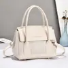 Bolso Patchwork Versátil de Lujo Ligero Modelo Nuevo 2026 para Mujer, Bolso de Hombro Simple con Solapa de Gran Capacidad, Bolso Cruzado para Viajes Diarios para Mujer