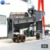 Shaanxi Shangluo Equipo de Minería de Oro Pantalla Vibratoria Móvil Tambor para Arena y Oro Chute de Tambor Máquina Lavadora de Arena