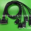 Multi- Porta Serial Pci8 Porta Serial Três Fileiras de 62 Pinos para 8 Portas Seriais Db9 8 Portas Seriais Cabo Scsi Um para Oito Linhas