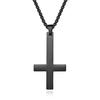 Amazon Jewelry Supply Colar de Cruz Invertida de Aço Inoxidável São Pedro Papa Pingente de Cruz de Aço Titânio
