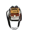 Bolso de Caricatura Dopamina Nuevo y Elegante para Niños, Bolso Cruzado Compacto y Ligero para Niños y Niñas para Salidas de Primavera
