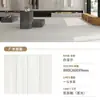 Laje de Rocha de Guangdong 800X2600X9mm Esmaltada na Superfície Luz Suave Microcimento Parede de Fundo Painel de Parede Liso Cor Sólida Aveludado