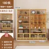 Novo Armário de Exposição Estilo Chinês com Painel Traseiro, Estante de Livros, Armário de Armazenamento, Prateleira Multiuso, Armário de Exposição de Fundo para Sala de Chá, Armário de Exposição