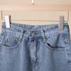 2023 novos shorts jeans com buracos calças femininas verão Nova Tendência cintura alta slim calças de perna larga Geração de cabelo
