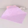 Toalha Quadrada para Lavar Louça com Renda Embossada de Microfibra Urso Macia Absorvente Sem Fiapos Lenço Doméstico Infantil Toalha Pequena