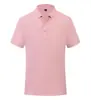 Playeras tipo polo de verano hechas a medida para ropa de trabajo, camisas bordadas de manga corta con cuello camisero para actividades grupales de fábrica, se pueden imprimir con logotipos
