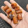 Cera de abeja artificial cuentas de ojo de cielo de tres ojos luantong cuentas sueltas pulsera de cera de abeja antigua collar accesorios de joyería cuentas cuentas hechas a mano