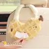Caixa de Lenços Desenho Animado Criativo Caixa de Lenços para Pendurar no Carro Bolsa de Pendurar Lenços no Encosto do Banco do Carro Fofo Suprimentos Femininos para Carro