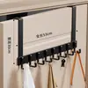 Perchero de Ropa con Gancho para Colgar en la Puerta, Colgador de Ropa de Pared para Dormitorio, Estante de Almacenamiento para Baño con Adhesivo Fuerte sin Taladro