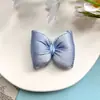 Novos Acessórios DIY Laço Algodão Preenchido Tecido Acessórios Laço Estéreo Acessórios para Roupas Nó de Almofada Cetim Lote