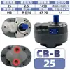 Cb-b bomba de aceite hidráulico bomba de engranajes pequeña b50 bomba hidráulica b32 alta presión b63 miniatura cbb una b10 b16 acero