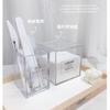 Caja de Almacenamiento para Herramientas de Uñas Estilo Ruso para Organizar Bolígrafos de Gel UV, Tiras de Lijado, Pinzas para Cutículas, Caja de Almacenamiento de Escritorio para Salón de Uñas