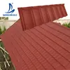 Hangzhou Azulejo Metálico de Piedra de Color Personalizado Techo de Placa de Acero Zincado Aluminizado Materiales de Construcción Tejado Antiguo Casa Comunidad