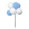Insertos de Globo de Plástico de Colores Macaron, Globos Pequeños de Colores, Repostería de Postres, Adornos de Decoración para Pasteles de Cumpleaños