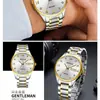 Reloj de Comercio Exterior Dropshipping Reloj para Hombre Reloj Impermeable para Hombre Reloj con Correa de Acero Reloj de Doble Calendario Reloj de Cuarzo Reloj de Moda Venta al por Mayor