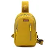 Bolso cruzado transfronterizo para hombre, gran capacidad, bolsa de pecho para estudiantes, deportes al aire libre, ciclismo, mochila pequeña de un solo hombro a la moda, bolso para hombre