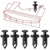 90653-Hc4-900 Adecuado para Changan Suzuki Ford Coche Sujetadores Pasantes, Clips para Guardabarros