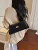 Bolso de Hombro Retro Francés para Mujer 2024 Nuevo Estilo Bolso Cruzado Bolso Baguette Bolso de Axila Textura de Alta Gama Bolso Cuadrado Pequeño