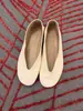 Bailarinas Minimalistas de Suela Suave, Punta Redonda y Corte en V, Slip-On, Nuevos Planos de Verano 2026 para Commuter, Zapatos Mary Jane